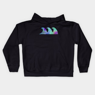 Waves Surfing Clothing and Apparel for Surf Vacation at the Beach Gift Kids Hoodie